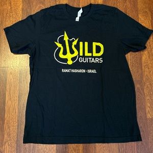 Wild Guitars Ramat Hasharon Isreal Graphic Tshirt Size Adult XL